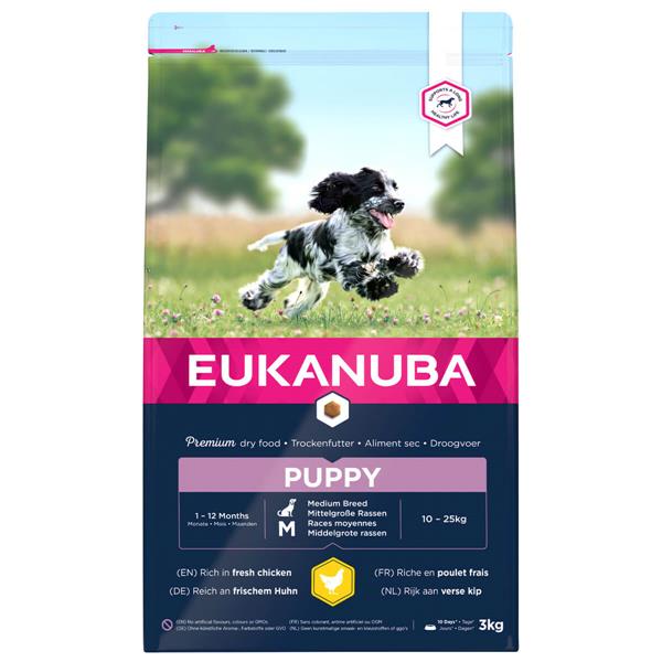 01 1224218 01 Eukanuba Puppy Medium Breed kylling